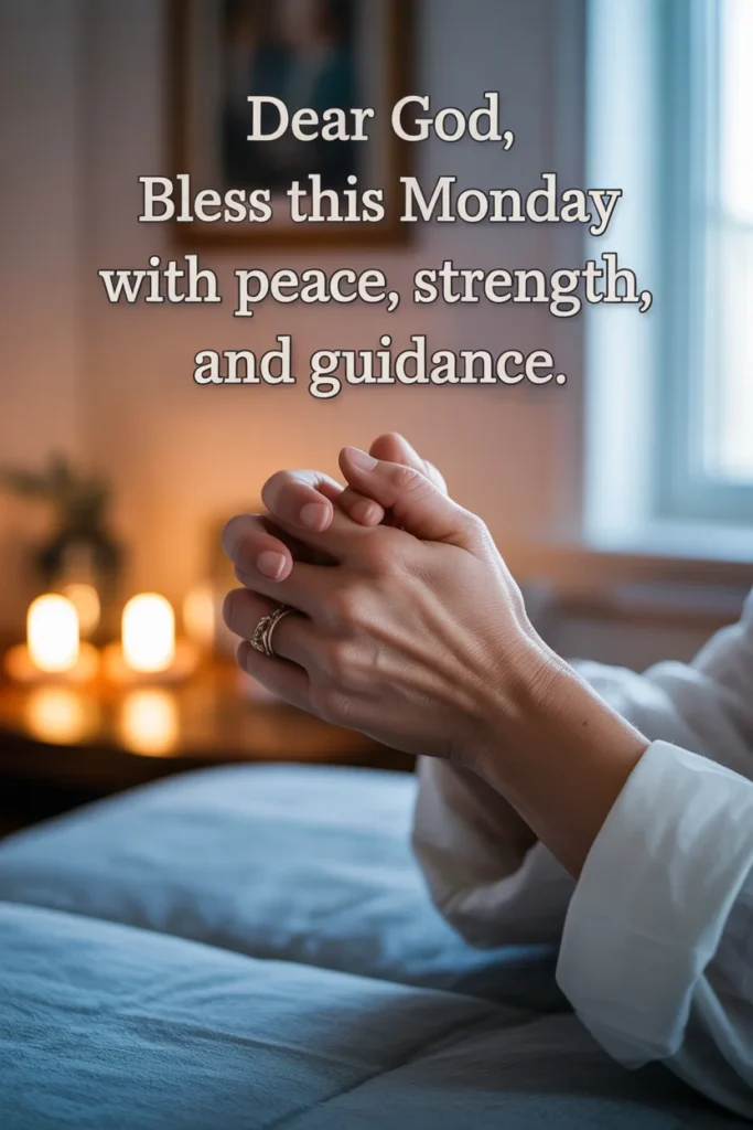 Good Morning Monday Prayers and Blessings