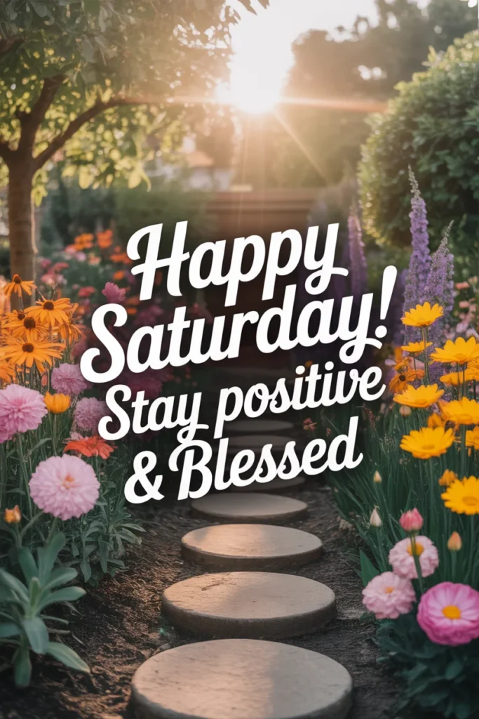 Happy Saturday Blessings for Joy and Positivity