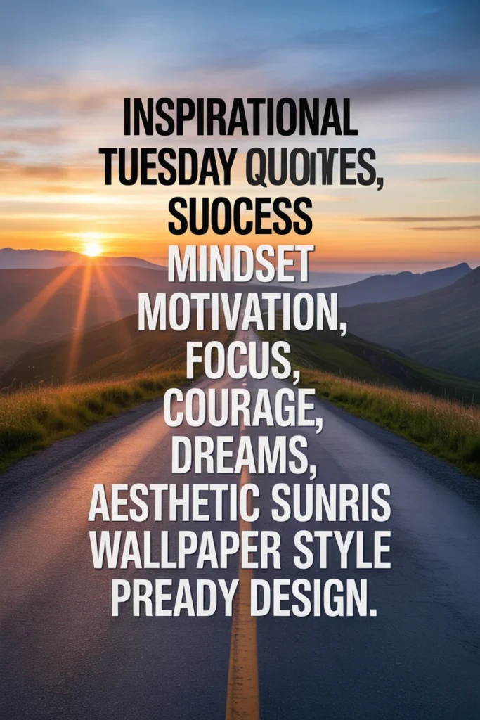  Inspirational Tuesday Quotes