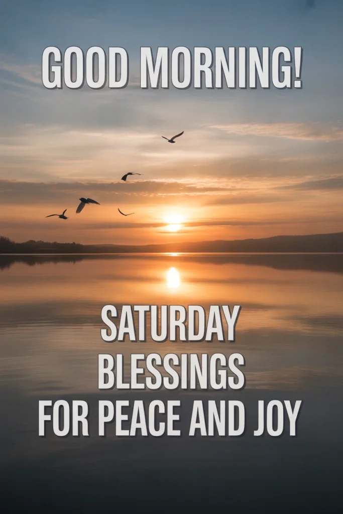 saturday blessings Peaceful Saturday Morning Blessings