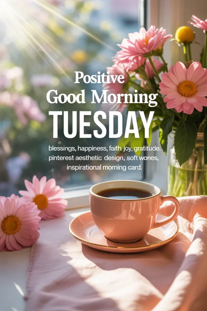 good morning tuesday blessings Positive Good Morning Tuesday Wishes