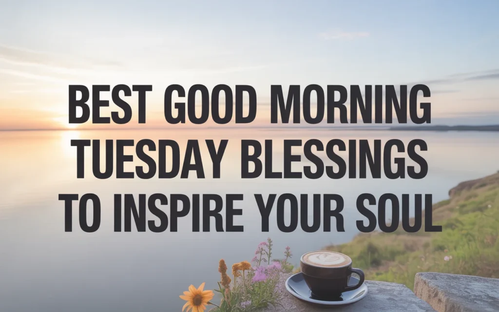 good morning tuesday blessings